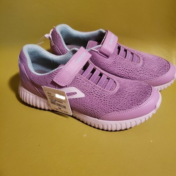 GEOX Girl Lilac Sneakers US6 - Picture 2 of 8